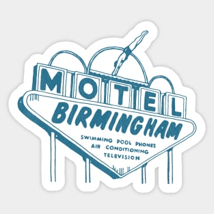 Motel Birmingham Sticker